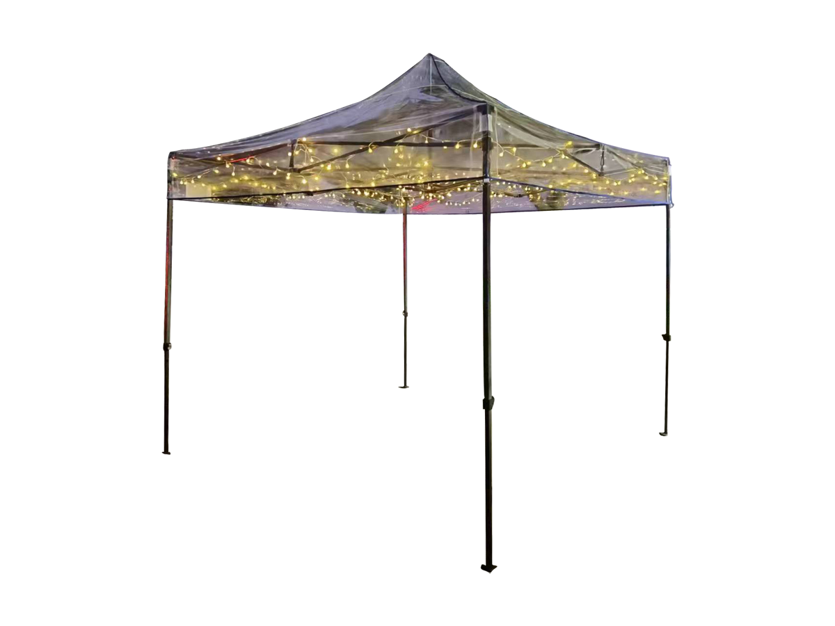 Transparent PVC Roof Canopy for  Night Romantic